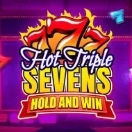 Hot Triple Sevens Hold & WinEvoplay game thumbnail